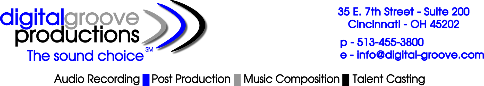 Digital Groove Productions Header